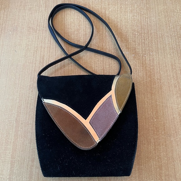 Vintage Suede Handbag - Picture 1 of 5
